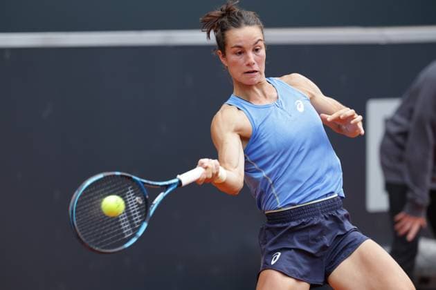 GER, Hamburg, xFSx, ATP250 Womens Tennis Tournament , MSC Hamburg Ladies Open 2025 , Round of 32 , Sixteenth Final ,15 07 2025 v l Lois Boisson FRA play a forehand Copyright: HMBxMedia FernandoxSoares