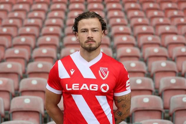 Henry Rorig FC Energie Cottbus 3 Liga, portrait date 2025 2026 Football 3 Liga 2025 2026 Official portrait date FC Energie Cottbus
