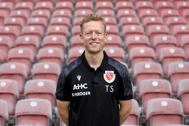 Tim Schneider Athletic trainer FC Energie Cottbus 3 Liga, portrait appointment 2025 2026 Football 3 Liga 2025 2026 Official portrait appointment FC Energie Cottbus