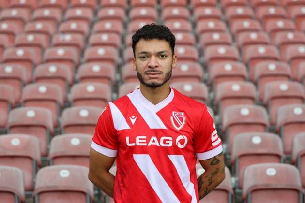 Theo Ogbidi FC Energie Cottbus 3 Liga, portrait date 2025 2026 Football 3 Liga 2025 2026 Official portrait date FC Energie Cottbus