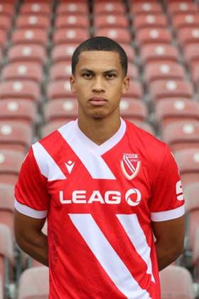 Nyamekye Awortwie Grant FC Energie Cottbus 3 Liga, portrait appointment 2025 2026 Football 3 Liga 2025 2026 Official portrait appointment FC Energie Cottbus