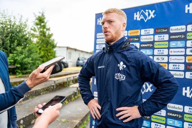Kai Klefisch SV Darmstadt 98, 17 speaks in a media round, SV Darmstadt 98, football, 2 Bundesliga, training camp, 6 day, 15 07 2025 SV Darmstadt 98, football, 2 Bundesliga, training camp, 6 day, 15 07 2025 Bad Wörishofen Copyright: xEibner-Pressefoto FlorianxWiegandx EP_FWD