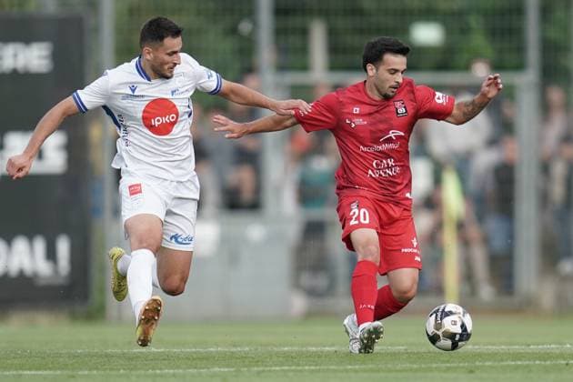 Football Champions League 2025 2026 15 07 2025, Football Champions League, UEFA Champions League, 2025 2026, Qualification Round 1, Luxembourg, Stade Municipal, Luxembourg LUX FC Differdange 03 LUX FC Drita RKS vl Rafael Pereira Pinto FC Differdange 03 20