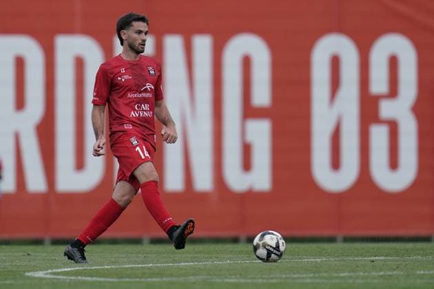 Football Champions League 2025 2026 15 07 2025, Football Champions League, UEFA Champions League, 2025 2026, Qualification Round 1, Luxembourg, Stade Municipal, Luxembourg LUX FC Differdange 03 LUX FC Drita RKS vl Juan Bedouret FC Differdange 03 14