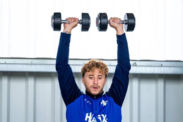 Luca Marseiler SV Darmstadt 98, 08 at training, SV Darmstadt 98, football, 2 Bundesliga, training camp, 6 day, 15 07 2025 SV Darmstadt 98, football, 2 Bundesliga, training camp, 6 day, 15 07 2025 Bad Wörishofen Copyright: xEibner-Pressefoto FlorianxWiegandx EP_FWD