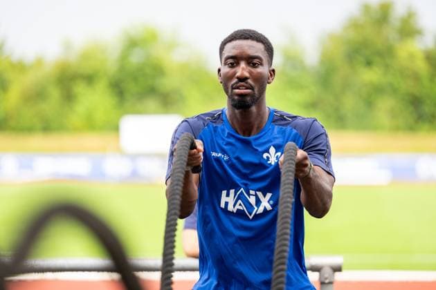 Patric Pfeiffer SV Darmstadt 98, 06 at training, SV Darmstadt 98, football, 2 Bundesliga, training camp, 6 day, 15 07 2025 SV Darmstadt 98, football, 2 Bundesliga, training camp, 6 day, 15 07 2025 Bad Wörishofen Copyright: xEibner-Pressefoto FlorianxWiegandx EP_FWD