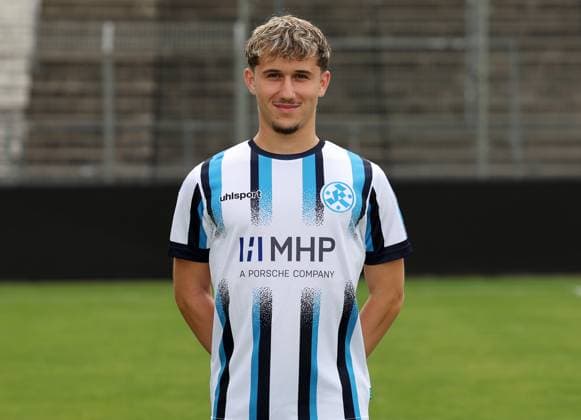 BAU 15 07 2025 Stuttgart Degerloch Football SV Stuttgarter Kickers Photo shoot, Nevio Schembri
