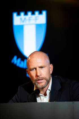 250715 Head coach Henrik Rydström of Malmö FF during a press conference after the UEFA Champions League qualifier football match between Malmö FF and FC Iberia 1999 on July 15, 2025 in Malmö Photo Christian Örnberg BILDBYRAN COP 166 CO0587 fotboll football soccer fotball uefa champions league gualifiers champions league malmö ff fc iberia bbeng  Copyright: CHRISTIANxÖRNBERG BB250715CO090