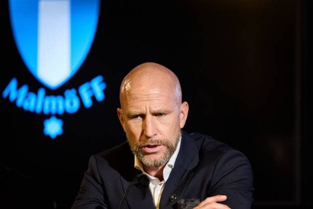 MALMÖ, SWEDEN 20250715 Malmös coach Henrik Rydström at the press conference after Tuesdays Champions League qualifier between Malmö FF and FC Iberia 1999 at Eleda Stadium MALMÖ SWEDEN FC Iberia 1999, Football, Malmö FF x11830x  Copyright: xAndersxBjurö TTx CHAMPIONS LEAGUE KVAL MALMÖ FF-IBERIA 1999