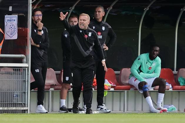 Zekirija Ramadani Coach Drita 15 07 2025 Football Champions League qualification, 1 round, second leg, season 2025 2026 15 07 2025 FC Differdange 03 LUX FC Drita XKX Differdange Stade Municipal de la Ville de Differdange, Differdange