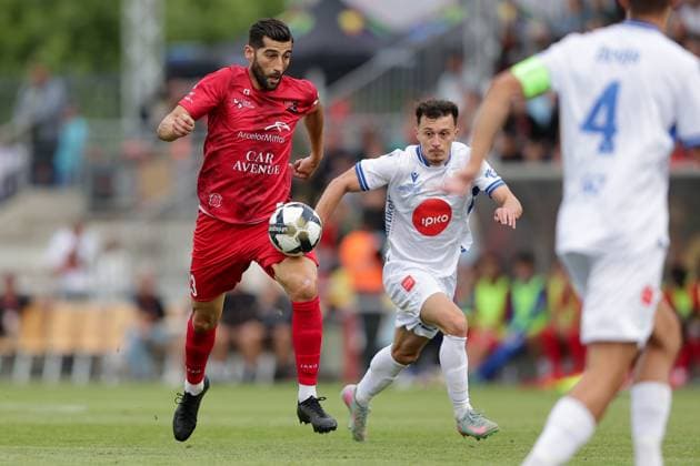 Samir Hadji Differdange 23 15 07 2025 Football Champions League qualification, 1 round, second leg, 2025 season 2026 15 07 2025 FC Differdange 03 LUX FC Drita XKX Differdange Stade Municipal de la Ville de Differdange, Differdange