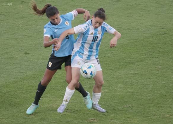 Football, Women, Copa America, Uruguay - Argentina