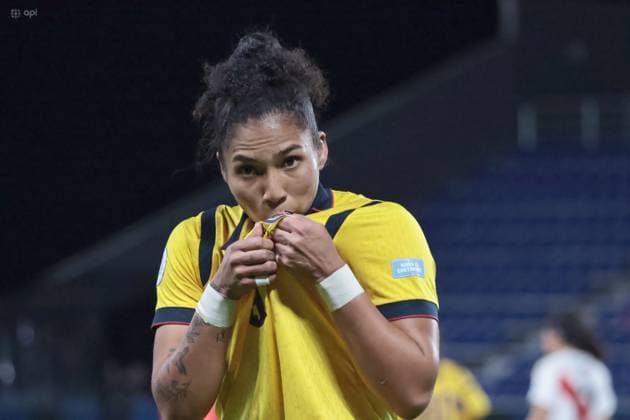 COPA AMERICA FEMENINA ECUADOR VS PERU July 15, 2025 Meeting between Ecuador VS Peru for Copa America Femenina at the Banco Guayaquil stadium QUITO PICHINCHA ECUADOR Copyright: xHENRYxLAPOx