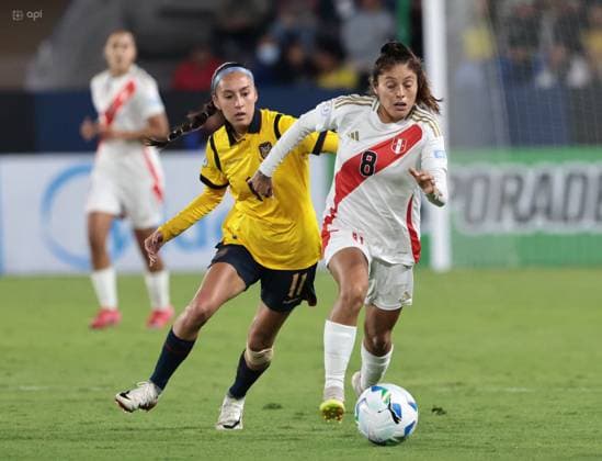 COPA AMERICA FEMENINA ECUADOR VS PERU July 15, 2025 Meeting between Ecuador VS Peru for Copa America Femenina at the Banco Guayaquil stadium QUITO PICHINCHA ECUADOR Copyright: xHENRYxLAPOx
