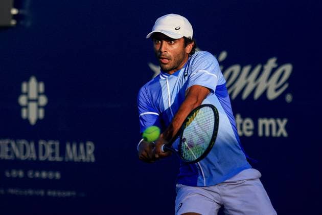LOS CABOS TENNIS OPEN 2025 LOS CABOS TENNIS OPEN 2025 SMITH VS NANDA 15072025 LOS CABOS, BAJA CALIFORNIA, MEXICO Photo of Govind Nanda of the USA, during Los Cabos Tennis Open 2025 held at the Grand Stand of the Cabo Sports Complex of Los Cabos, Baja California Photo of Govind Nanda of the USA, during Los Cabos Tennis Open 2025 held at the Grand Stand of the Cabo Sports Complex of Los Cabos, Baja California PHOTO BY IMAGENSHOP AGENCIA DE FOTOGRAFIA LOS CABOS BAJA CALIFORNIA MEXICO Copyright: xIMAGENSHOPxAGENCIAxFOTOGRAFICAx