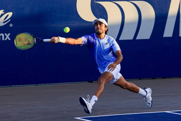 LOS CABOS TENNIS OPEN 2025 LOS CABOS TENNIS OPEN 2025 SMITH VS NANDA 15072025 LOS CABOS, BAJA CALIFORNIA, MEXICO Photo of Govind Nanda of the USA, during Los Cabos Tennis Open 2025 held at the Grand Stand of the Cabo Sports Complex of Los Cabos, Baja California Photo of Govind Nanda of the USA, during Los Cabos Tennis Open 2025 held at the Grand Stand of the Cabo Sports Complex of Los Cabos, Baja California PHOTO BY IMAGENSHOP AGENCIA DE FOTOGRAFIA LOS CABOS BAJA CALIFORNIA MEXICO Copyright: xIMAGENSHOPxAGENCIAxFOTOGRAFICAx