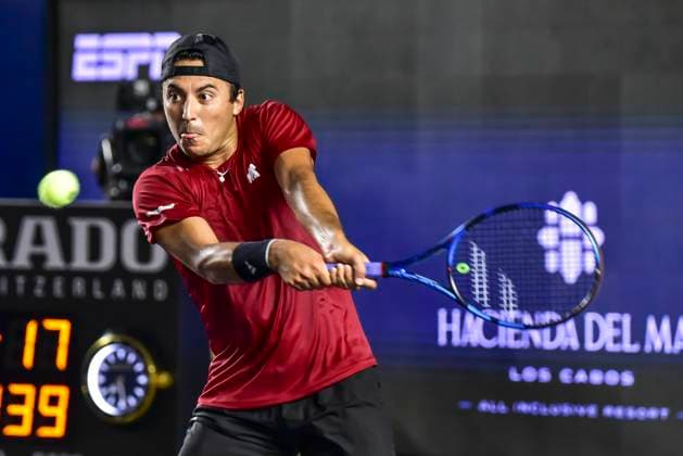 LOS CABOS TENNIS OPEN 2025 LOS CABOS TENNIS OPEN 2025 MAGADAN VS YUNCHAOKETE 15072025 LOS CABOS, BAJA CALIFORNIA, MEXICO Photo of Alan Magadan of Mexico, during Los Cabos Tennis Open 2025 held at the Mextenis Stadium of the Cabo Sports Complex of Los Cabos, Baja California Photo of Alan Magadan of Mexico, during Los Cabos Tennis Open 2025 held at the Mextenis Stadium of the Cabo Sports Complex of Los Cabos, Baja California PHOTO BY IMAGENSHOP AGENCIA DE FOTOGRAFIA LOS CABOS BAJA CALIFORNIA MEXICO Copyright: xIMAGENSHOPxAGENCIAxFOTOGRAFICAx