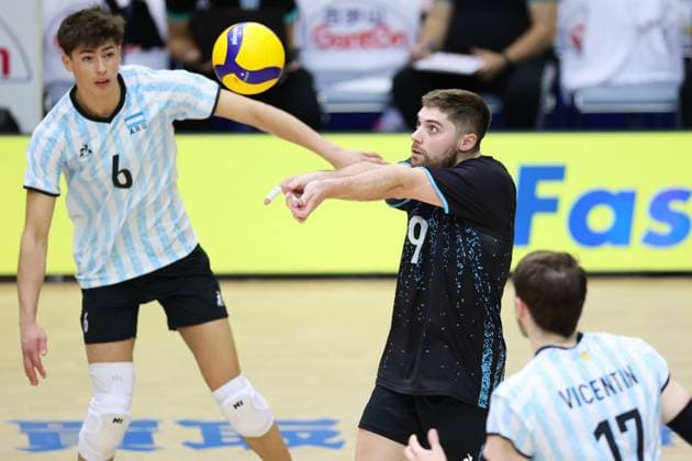 Santiago Danani (ARG), JULY 16, 2025 - Volleyball : FIVB Volleyball Nations League 2025 Men s Preliminary Round match between Argentina - Brazil at Chiba Port Arena, Chiba, Japan. Noxthirdxpartyxsales  aflo_297838781