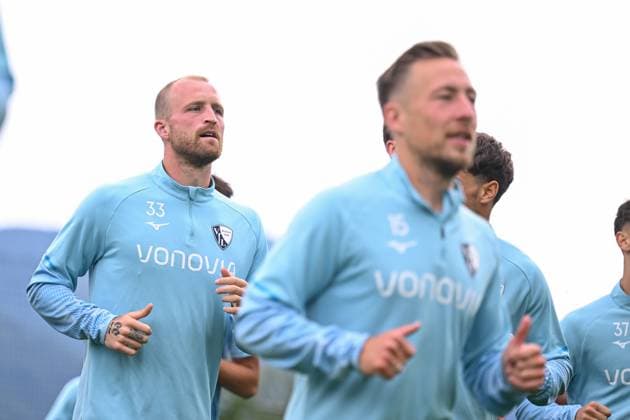 15 07 2025, Football, Season 2025 2026, 2 Bundesliga, Preparation, VfL Bochum summer training camp in Scheffau am Wilden Kaiser, Philipp Hofmann VfL Bochum 1848 xRHR PHOTO YYx Copyright: RHR-FOTOx RHR-FOTO YY