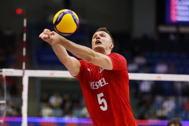 Marko Matic (TUR), JULY 16, 2025 - Volleyball : FIVB Volleyball Nations League 2025 Men s Preliminary Round match between Turkey - United States at Chiba Port Arena, Chiba, Japan. Noxthirdxpartyxsales  aflo_297848481