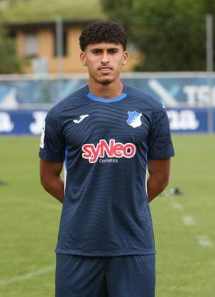 Ayoube Amaimouni Echghouyab TSG Hoffeheim II TSG Hoffenheim 2 U23 Porträttermin 2025 2026 Zuzenhausen, GER, 15 07 2025 ,Football 3 League 2025 2026