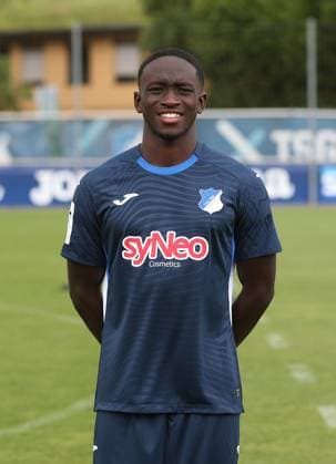 Denis Donkor TSG Hoffeheim II TSG Hoffenheim 2 U23 Porträttermin 2025 2026 Zuzenhausen, GER, 15 07 2025 ,Soccer 3 Liga 2025 2026