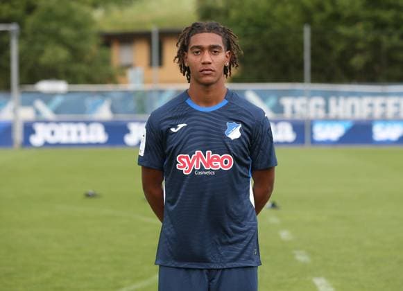 Melvin Onos TSG Hoffeheim II TSG Hoffenheim 2 U23 Porträttermin 2025 2026 Zuzenhausen, GER, 15 07 2025 ,Soccer 3 Liga 2025 2026