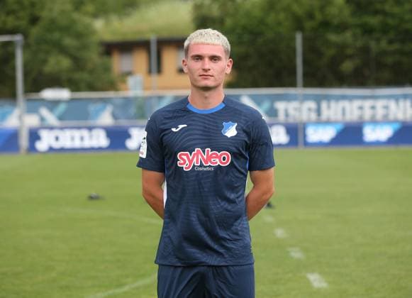 Paul Hennrich TSG Hoffeheim II TSG Hoffenheim 2 U23 Porträttermin 2025 2026 Zuzenhausen, GER, 15 07 2025 ,Soccer 3 Liga 2025 2026