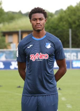 Kelven Frees TSG Hoffeheim II TSG Hoffenheim 2 U23 Porträttermin 2025 2026 Zuzenhausen, GER, 15 07 2025 ,Soccer 3 Liga 2025 2026