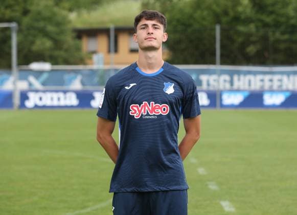 Gianluca Pelzer TSG Hoffeheim II TSG Hoffenheim 2 U23 Porträttermin 2025 2026 Zuzenhausen, GER, 15 07 2025 ,Soccer 3 Liga 2025 2026