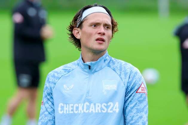 Fabian Reese Hertha BSC Berlin looks disappointed, , Training Hertha BSC Berlin, Sportplatz Langau on July 16, 2025 in Kitzbuehel, Austria Photo by Marco Steinbrenner DeFodi Images Fabian Reese Hertha BSC Berlin looks disappointed, , Training Hertha BSC Berlin, Sportplatz Langau, July 16, 2025 in Kitzbuehel, Austria Photo by Marco Steinbrenner DeFodi Images