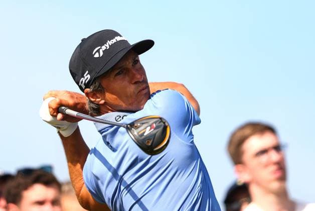 The 153rd Open Championship, Royal Portrush Golf Club, Co. Antrim 16 7 2025 Thorbjorn Olesen tees off at the 14th Thorbjorn Olesen tees off at the 14th 16 7 2025  Copyright: x INPHO BenxBradyx BB3_5888