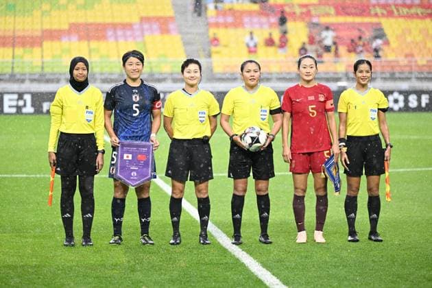 Football, Women, East Asian Championship, Japan - China