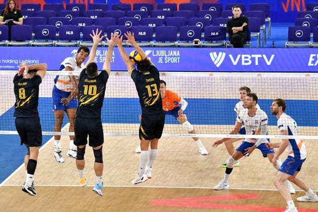 Volleyball, Nations League, Ukraine - Netherlands