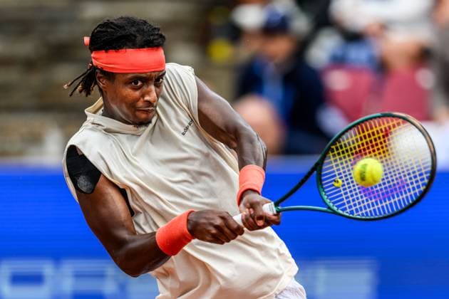 250716 Mikael Ymer of Sweden during day 4 of the Nordea Open on July 16, 2025 in Bastad Photo Mathilda Schuler BILDBYRAN kod MA MA0847 tennis atp 250 nordea open bbeng sweden sverige  Copyright: MATHILDAxSCHULER BB250716MA006