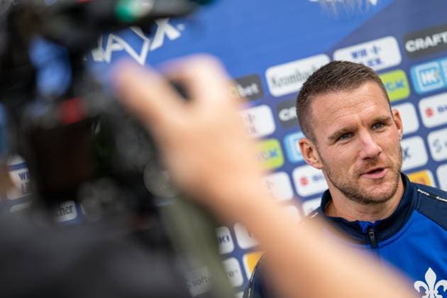Marcel Schuhen SV Darmstadt 98, 01 speaks in a media round, SV Darmstadt 98, football, 2 Bundesliga, training camp, 7 day, 16 07 2025 SV Darmstadt 98, football, 2 Bundesliga, training camp, 7 day, 16 07 2025 Bad Wörishofen Copyright: xEibner-Pressefoto FlorianxWiegandx EP_FWD