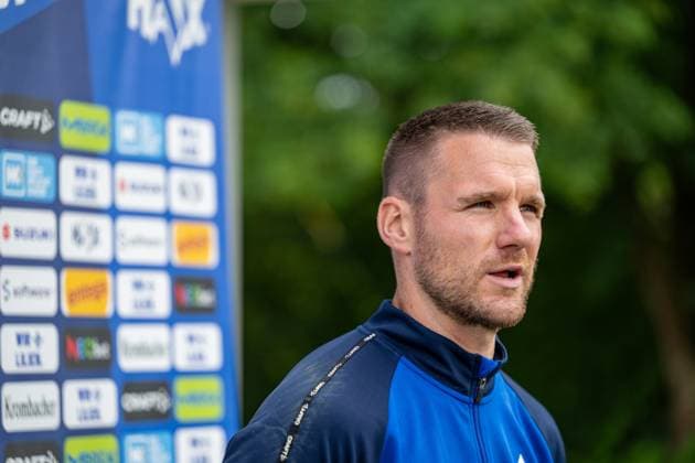 Marcel Schuhen SV Darmstadt 98, 01 speaks in a media round, SV Darmstadt 98, football, 2 Bundesliga, training camp, 7 day, 16 07 2025 SV Darmstadt 98, football, 2 Bundesliga, training camp, 7 day, 16 07 2025 Bad Wörishofen Copyright: xEibner-Pressefoto FlorianxWiegandx EP_FWD