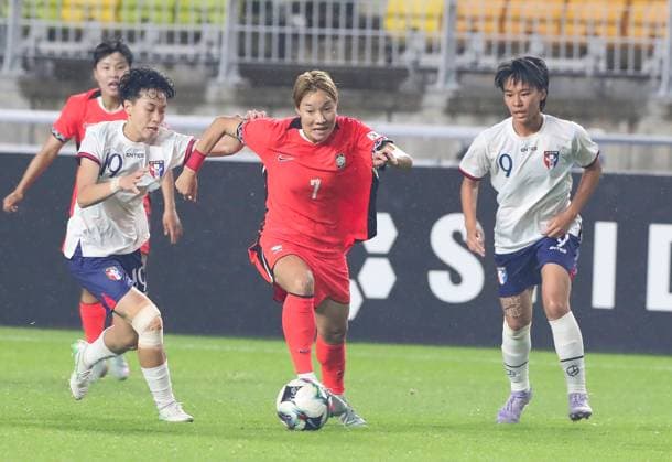 Football, Women, East Asian Championship, South Korea - Chinese Taipei
