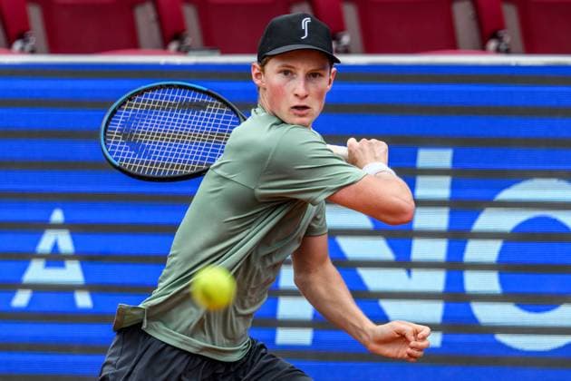 250716 Elmer Moller of Denmark during day 4 of the Nordea Open on July 16, 2025 in Bastad Photo Mathilda Schuler BILDBYRAN kod MA MA0847 tennis atp 250 nordea open bbeng  Copyright: MATHILDAxSCHULER BB250716MA021