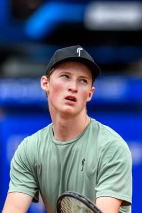 250716 Elmer Moller of Denmark during day 4 of the Nordea Open on July 16, 2025 in Bastad Photo Mathilda Schuler BILDBYRAN kod MA MA0847 tennis atp 250 nordea open bbeng  Copyright: MATHILDAxSCHULER BB250716MA023