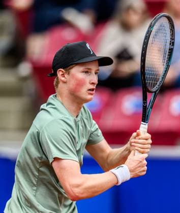 250716 Elmer Moller of Denmark during day 4 of the Nordea Open on July 16, 2025 in Bastad Photo Mathilda Schuler BILDBYRAN kod MA MA0847 tennis atp 250 nordea open bbeng  Copyright: MATHILDAxSCHULER BB250716MA025