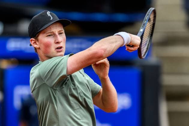250716 Elmer Moller of Denmark during day 4 of the Nordea Open on July 16, 2025 in Bastad Photo Mathilda Schuler BILDBYRAN kod MA MA0847 tennis atp 250 nordea open bbeng  Copyright: MATHILDAxSCHULER BB250716MA026