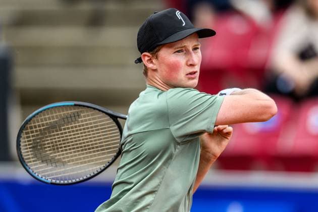 250716 Elmer Moller of Denmark during day 4 of the Nordea Open on July 16, 2025 in Bastad Photo Mathilda Schuler BILDBYRAN kod MA MA0847 tennis atp 250 nordea open bbeng  Copyright: MATHILDAxSCHULER BB250716MA028