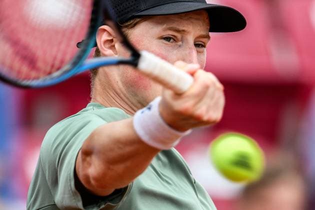 250716 Elmer Moller of Denmark during day 4 of the Nordea Open on July 16, 2025 in Bastad Photo Mathilda Schuler BILDBYRAN kod MA MA0847 tennis atp 250 nordea open bbeng  Copyright: MATHILDAxSCHULER BB250716MA030