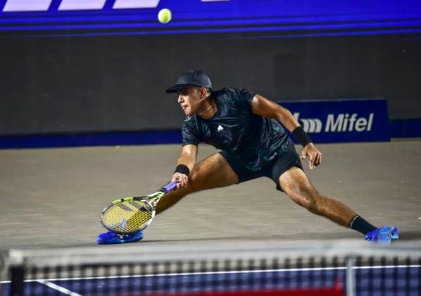 LOS CABOS TENNIS OPEN 2025 LOS CABOS TENNIS OPEN 2025 MCCABE VS ALVAREZ 15072025 LOS CABOS, BAJA CALIFORNIA, MEXICO Photo of James McCabe of Australia, during Los Cabos Tennis Open 2025 held at the Mextenis Stadium of the Cabo Sports Complex of Los Cabos, Baja California, Mexico Photo of James McCabe of Australia, during Los Cabos Tennis Open 2025 held at the Mextenis Stadium of the Cabo Sports Complex of Los Cabos, Baja California, Mexico PHOTO BY IMAGENSHOP AGENCIA DE FOTOGRAFIA LOS CABOS BAJA CALIFORNIA MEXICO Copyright: xIMAGENSHOPxAGENCIAxFOTOGRAFICAx