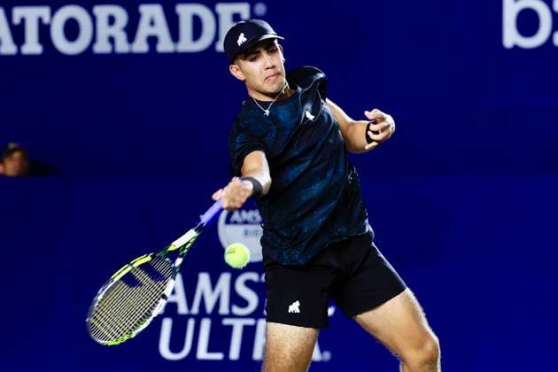 LOS CABOS TENNIS OPEN 2025 LOS CABOS TENNIS OPEN 2025 MCCABE VS ALVAREZ 15072025 LOS CABOS, BAJA CALIFORNIA, MEXICO Photo of James McCabe of Australia, during Los Cabos Tennis Open 2025 held at the Mextenis Stadium of the Cabo Sports Complex of Los Cabos, Baja California, Mexico Photo of James McCabe of Australia, during Los Cabos Tennis Open 2025 held at the Mextenis Stadium of the Cabo Sports Complex of Los Cabos, Baja California, Mexico PHOTO BY IMAGENSHOP AGENCIA DE FOTOGRAFIA LOS CABOS BAJA CALIFORNIA MEXICO Copyright: xIMAGENSHOPxAGENCIAxFOTOGRAFICAx