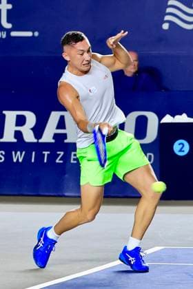LOS CABOS TENNIS OPEN 2025 LOS CABOS TENNIS OPEN 2025 MCCABE VS ALVAREZ 15072025 LOS CABOS, BAJA CALIFORNIA, MEXICO Photo of Luis Carlos Alvarez of Mexico, during Los Cabos Tennis Open 2025 held at the Mextenis Stadium of the Cabo Sports Complex of Los Cabos, Baja California, Mexico Photo of Luis Carlos Alvarez of Mexico, during Los Cabos Tennis Open 2025 held at the Mextenis Stadium of the Cabo Sports Complex of Los Cabos, Baja California, Mexico PHOTO BY IMAGENSHOP AGENCIA FOTOGRAFICA LOS CABOS BAJA CALIFORNIA MEXICO Copyright: xIMAGENSHOPxAGENCIAxFOTOGRAFICAx