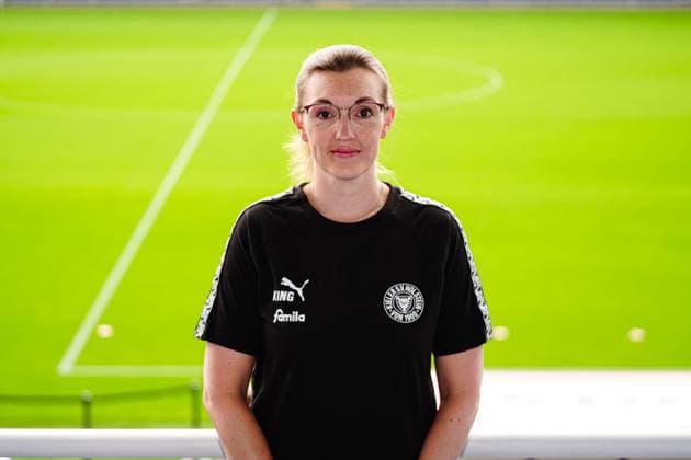 Melanie Koehn Holstein Kiel Physiotherapist GER, Holstein Kiel, 2 Bundesliga, Portraettermin 2025 2026 GER, Holstein Kiel, 2 Bundesliga, Portraettermin 2025 2026 Kiel Copyright: xEibner-Pressefoto MarcelxvonxFehrnx EP_MFN