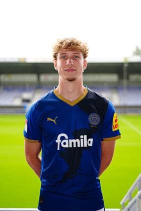 Lasse Rosenboom Holstein Kiel 23 GER, Holstein Kiel, 2 Bundesliga, Portraettermin 2025 2026 GER, Holstein Kiel, 2 Bundesliga, Portraettermin 2025 2026 Kiel Copyright: xEibner-Pressefoto MarcelxvonxFehrnx EP_MFN