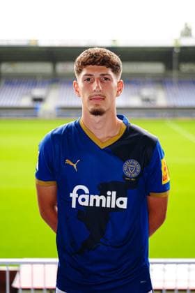 Hamza Muqaj Holstein Kiel 48 GER, Holstein Kiel, 2 Bundesliga, Portraettermin 2025 2026 GER, Holstein Kiel, 2 Bundesliga, Portraettermin 2025 2026 Kiel Copyright: xEibner-Pressefoto MarcelxvonxFehrnx EP_MFN